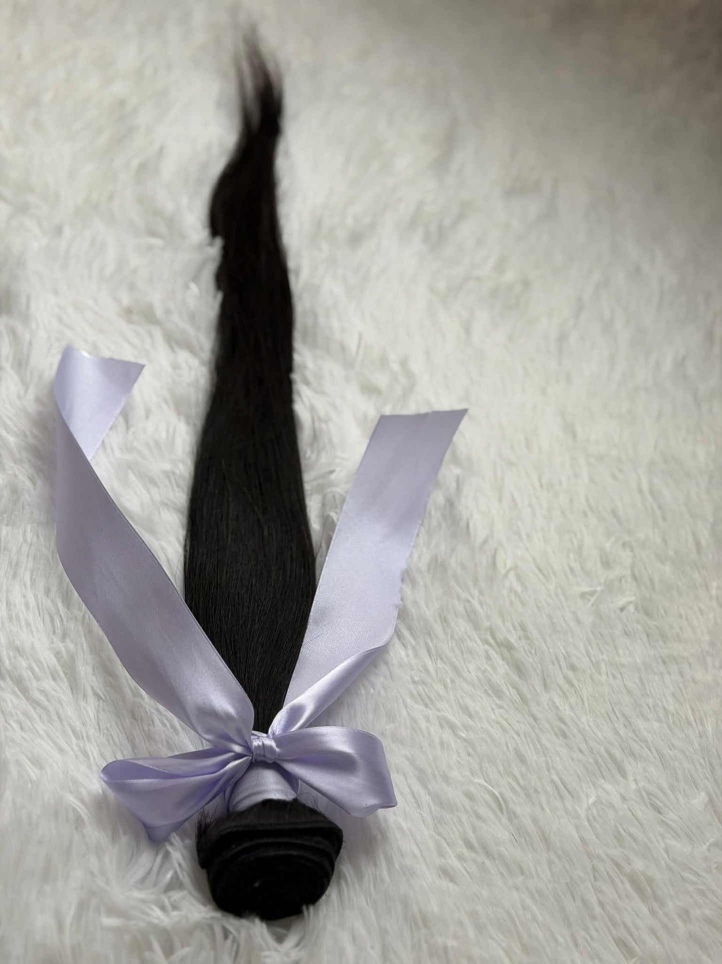 Soft Life Straight Hair Bundles Natural Color 1B