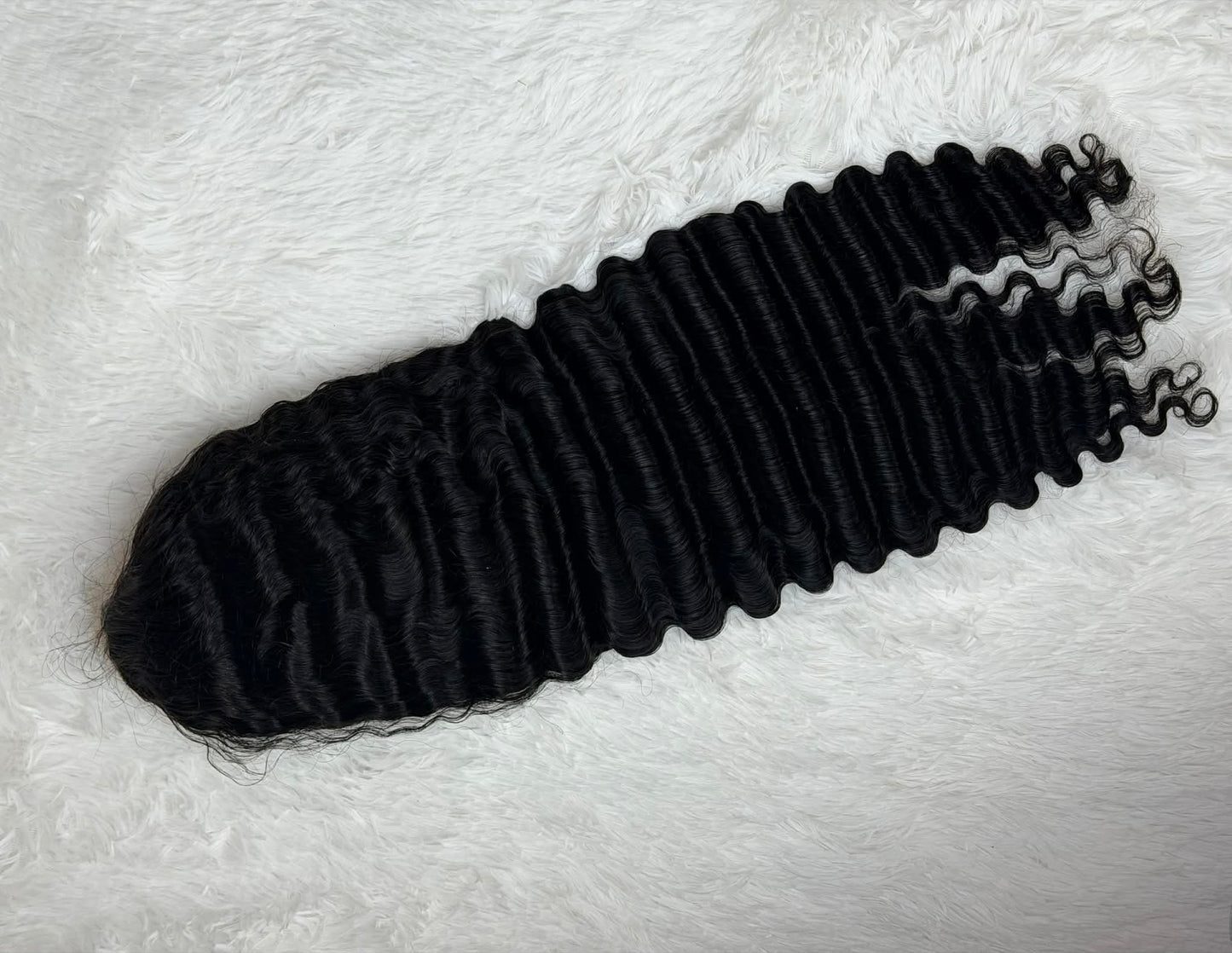 Natural Color 1B HD Full Lace Wig - 200% Density – 13x6 Frontal