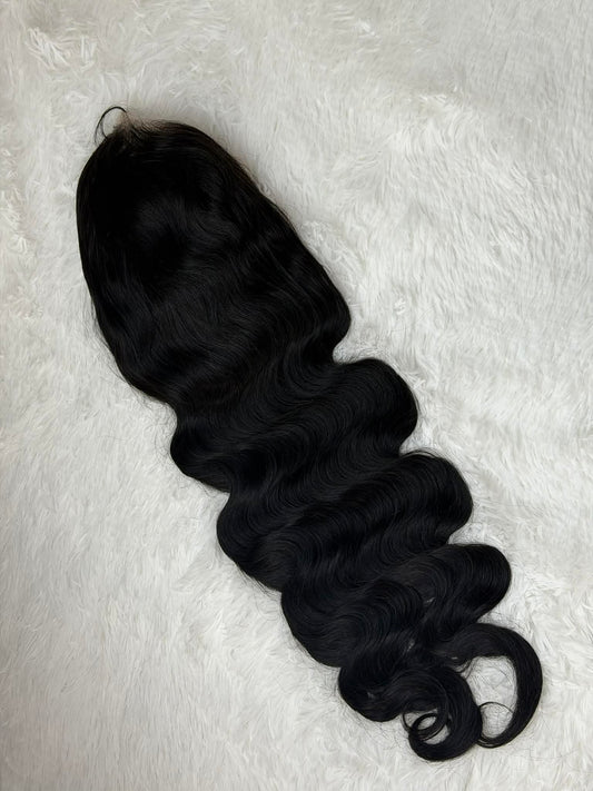 Natural Color 1B HD Full Lace Wig - 200% Density – 13x6 Frontal